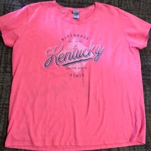Pink‎ Kentucky Graphic T-Shirt